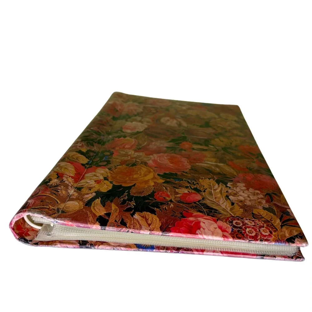 Vintage Floral Patterned Photo Album